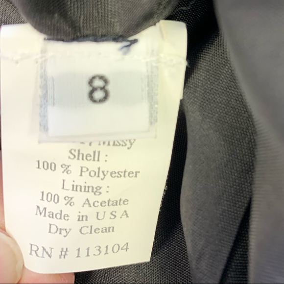 b Michael black sheer overlay midi dress 8 - Picture 3 of 10